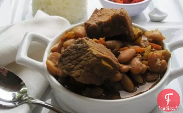 Ragoût de Haricots et de Bœuf (Estofado de Frijoles y Carne)