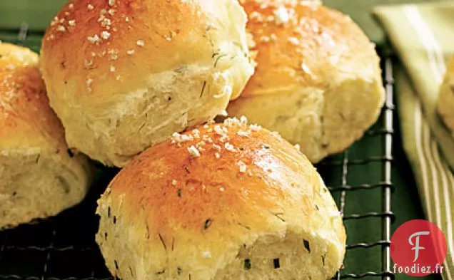 Rouleaux d'Herbes Douces Pendant la Nuit