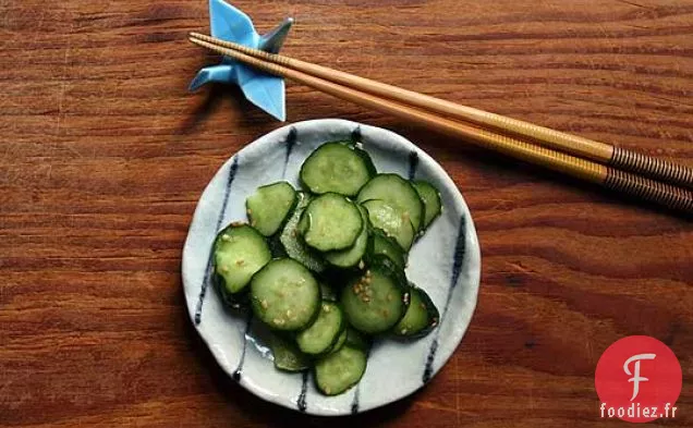 Concombre Mariné Japonais Facile