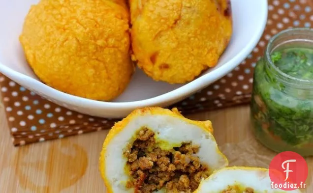 Pommes de Terre Farcies à la Colombienne (Papas Rellenas Colombianas)