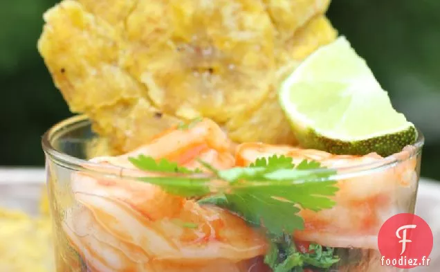 Ceviche de Camarones (Ceviche de Crevettes Colombiennes)