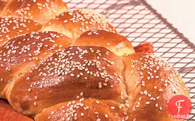 Pain de Sésame Tressé