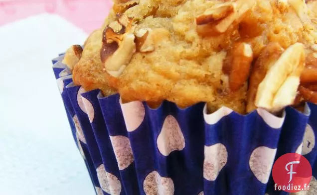 Muffins de Banoffee Au Caramel Collant