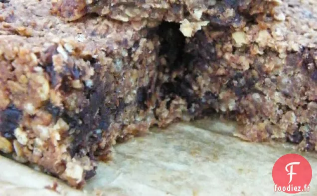 Flapjacks au Chocolat et à la Banane