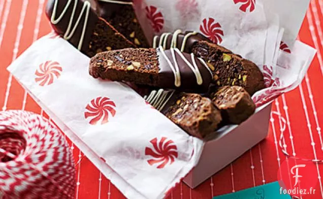 Biscotti Chocolat-Pistache -Cerise
