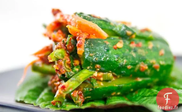 Kimchi Oisobagi (Kimchi au Concombre farci)
