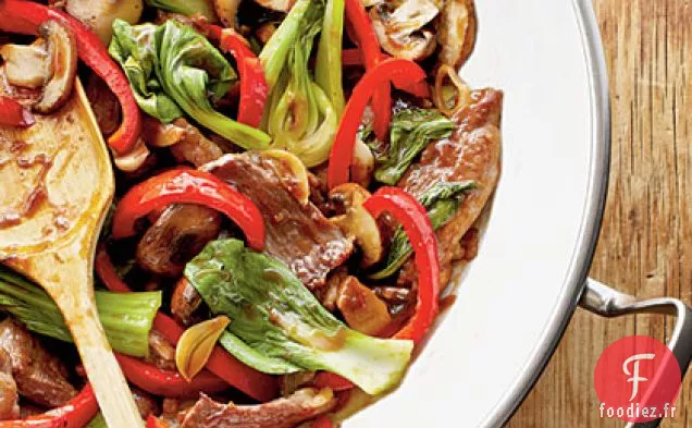 Sauté à l'Ail et au Porc