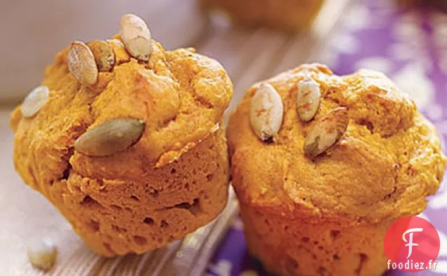 Mini Muffins à la Citrouille Épicés