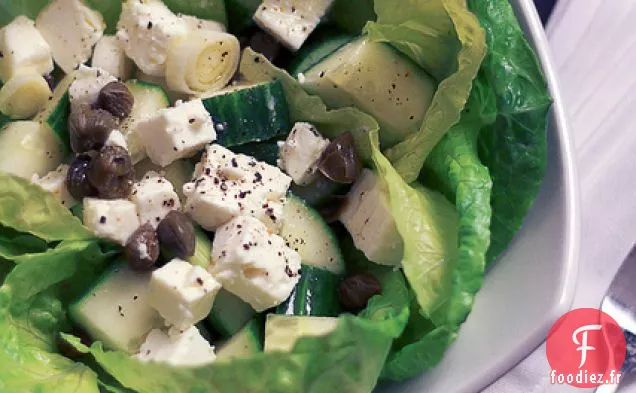 Feta, Concombre Et Câpres