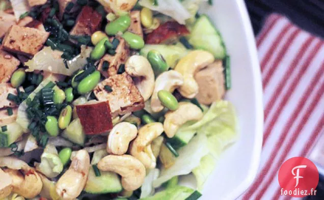 Haricots Tofu, Concombre Et Edamame