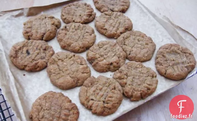 Biscuits Végétaliens au Beurre d'Arachide et à la Noix de Coco