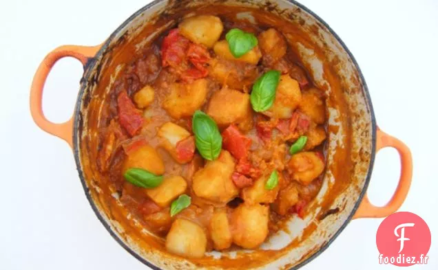 Régime 5:2 - Cuisson de Pommes de terre à la Marocaine = 233 calories