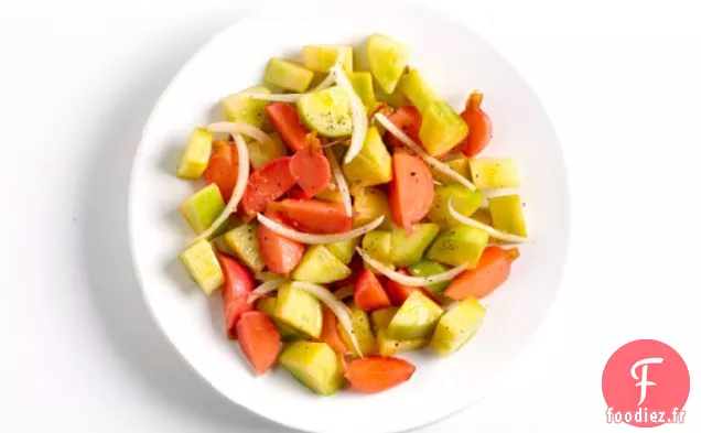 Salade De Concombre Et Radis