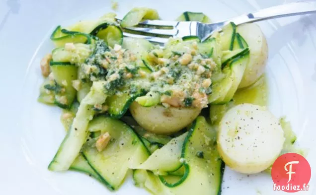 Salade de Courgettes et Pommes de Terre au Pesto