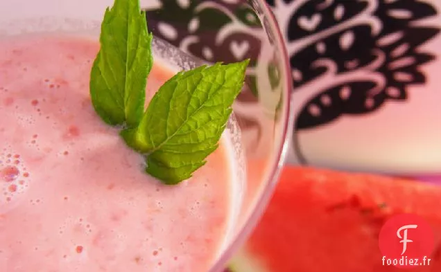 Smoothie à la Pastèque et à la Fraise