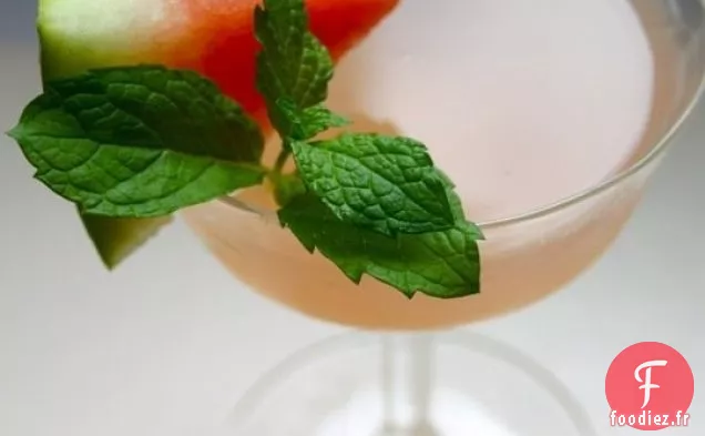Rafraîchissement Pastèque-concombre Cocktails Et Spiritueux Tout Droit