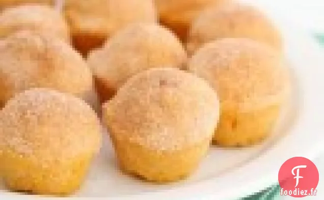 Mini muffins beignets à la citrouille