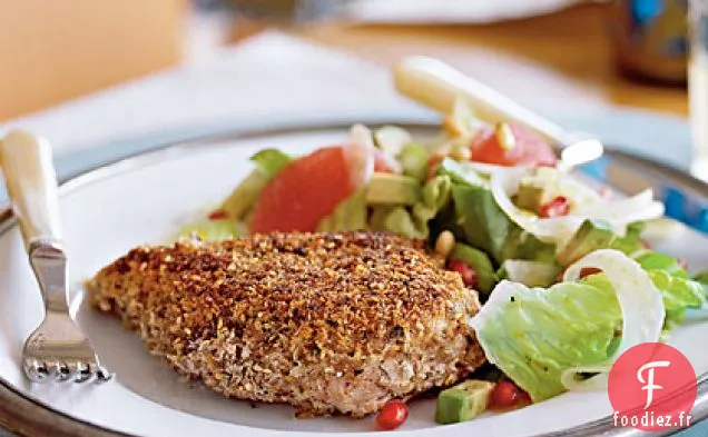 Za'atar - Escalope de Poulet en Croûte