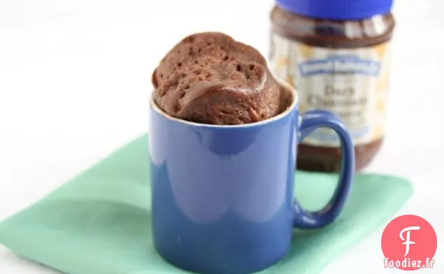 Mug Cake au Chocolat Et au Beurre d'Arachide