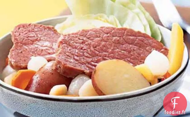 Dîner Bouilli de la Nouvelle-Angleterre