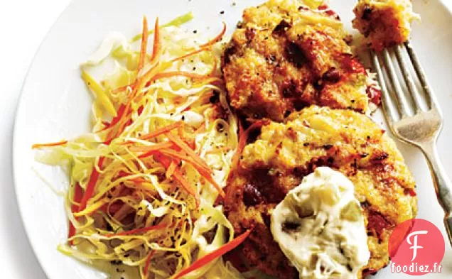 Gâteaux au Crabe Cajun et au Quinoa
