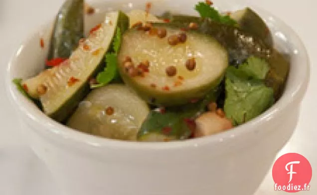 Cornichons De Concombre Et Radis