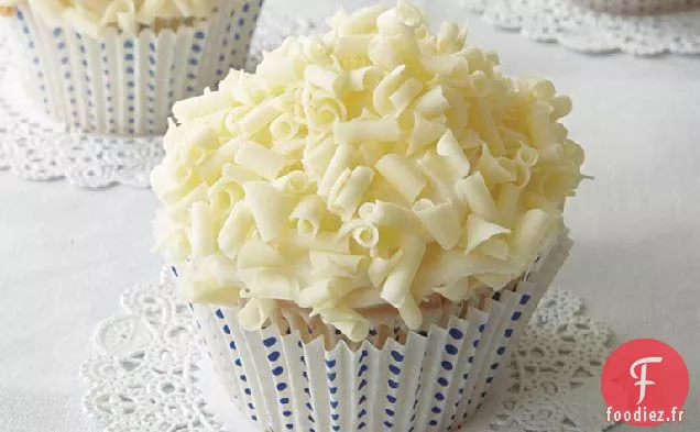 Cupcakes En Lin Blanc