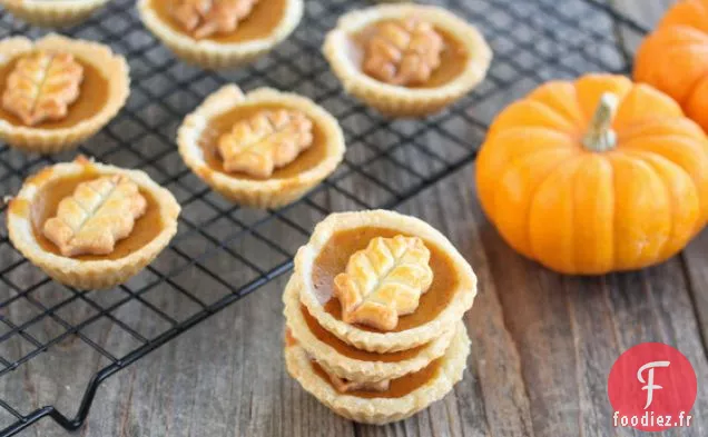 Mini Tartes à la Citrouille