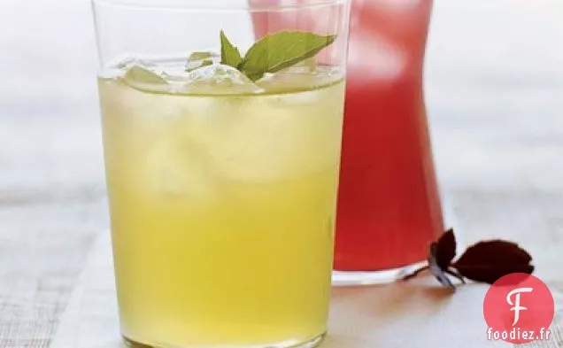 Limonade au Basilic