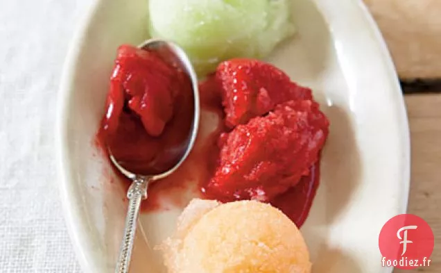Trio de Sorbets d'Été