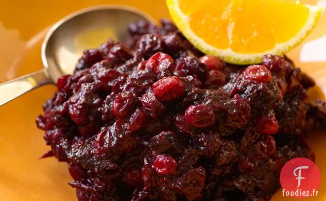 Chutney de Canneberges, de Figues et de Pinot Noir