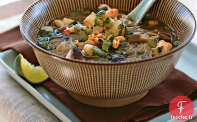 Tom Yum Goong (Soupe de Crevettes Thaïes Épicée)