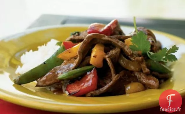 Boeuf aux Trois Poivrons