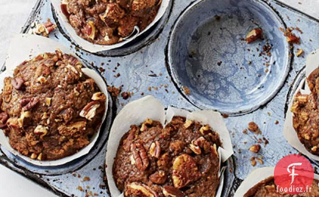 Muffins au Pain d'Épice et Streusel aux Noix Épicées