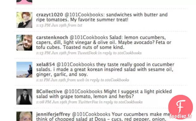 Recette de Salade de Tofu au Citron Et au Concombre