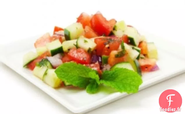 Salsa au Concombre Et aux Agrumes