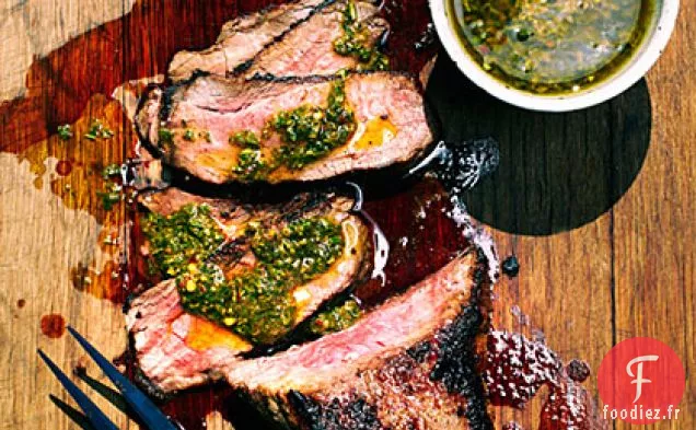 Tri-Tip de Bison avec Chimichurri