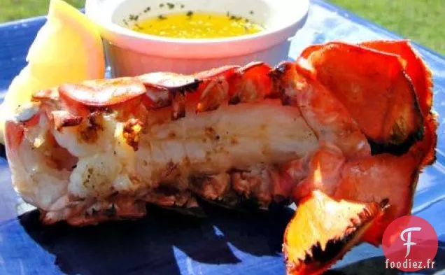 Queues de Homard grillées pour 2