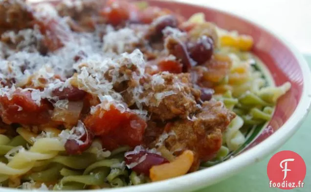 Chili-Fromage Sloppy Joes