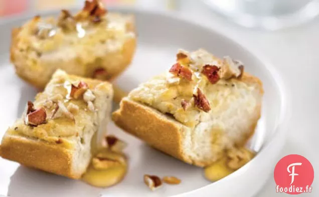 Pain aux Oignons et au Fromage de Chèvre Caramélisé