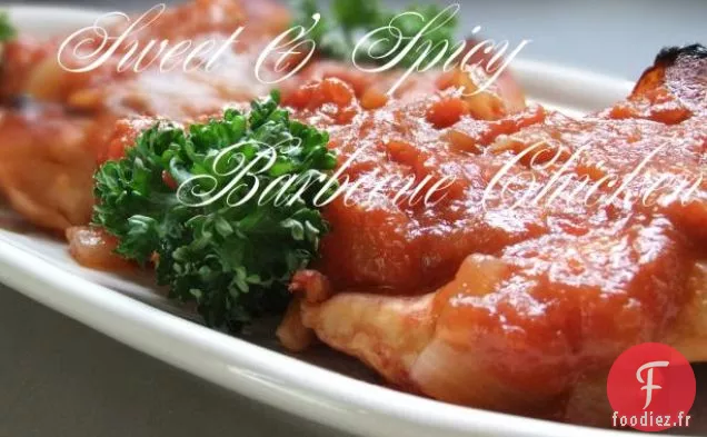 Poulet Barbecue Sucré et Épicé