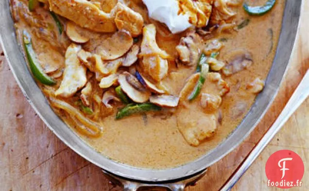 Poulet Stroganoff