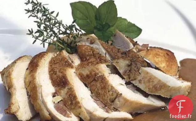 Poitrines de Poulet Farcies à la Sauce Tomate Aigre-Douce