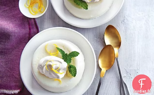 Panna Cotta au Citron Meyer