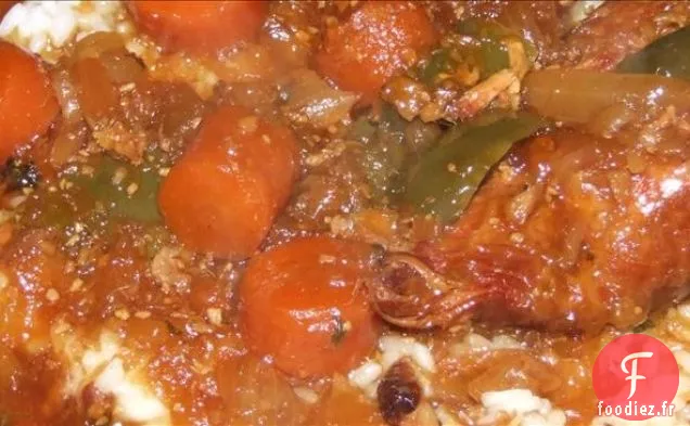 Poulet à la Mijoteuse Aigre-Douce