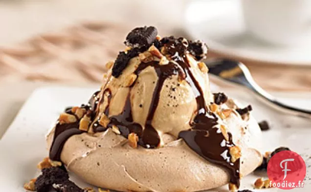 Mud Pie Meringuée Sundaes