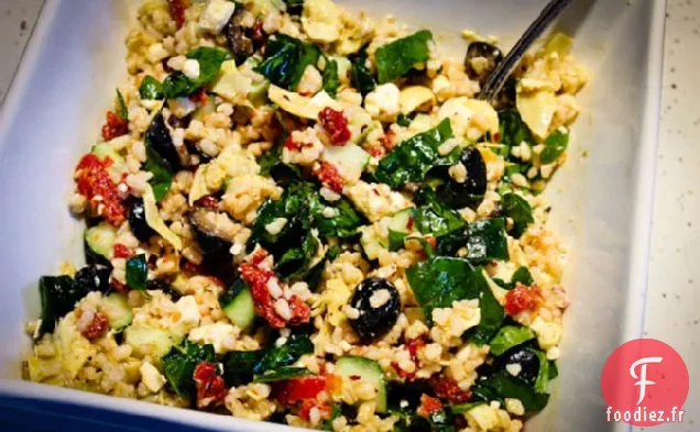 Salade de Riz Méditerranéen