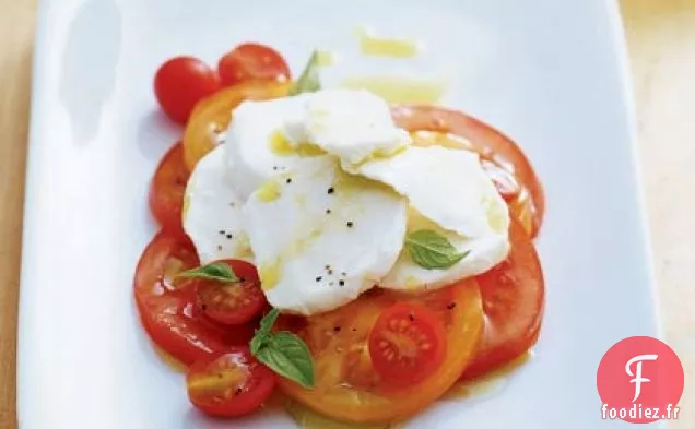 Salade d'Orzo aux Tomates et Basilic