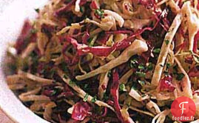 Salade de Chou à la Vinaigrette à la Moutarde