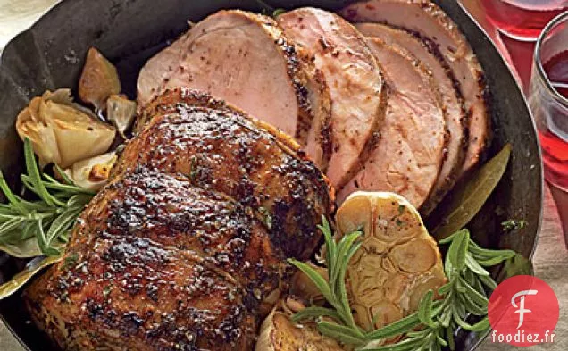 Longe De Porc Rôtie aux Herbes